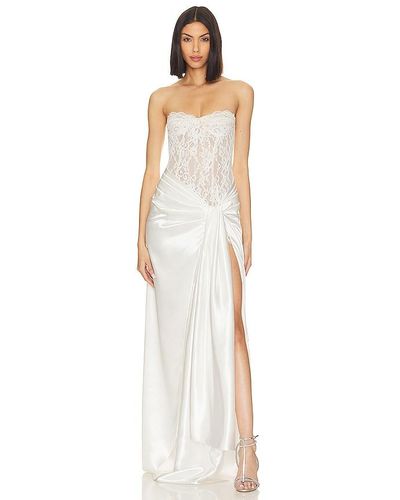 Bronx and Banco X Revolve Gina Gown - White