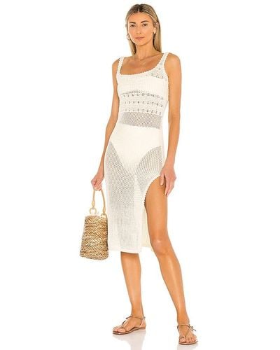 Tularosa Vestido midi nico - Blanco