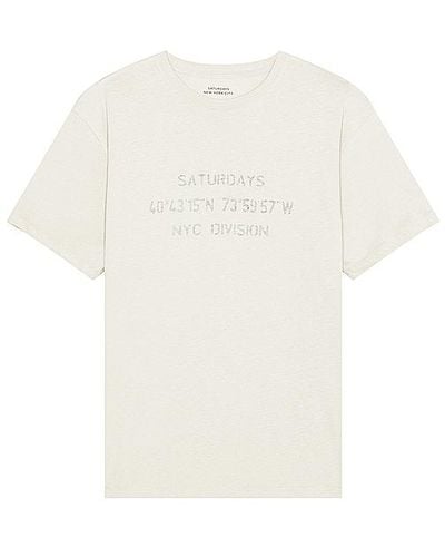 Saturdays NYC Camiseta - Blanco