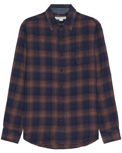 Outerknown Transitional Flannel Shirt - ブルー