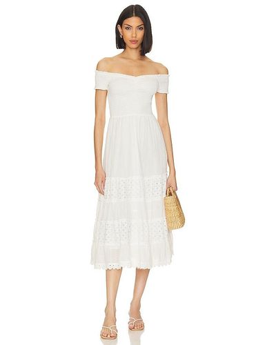 Heartloom Magnolia Dress - White