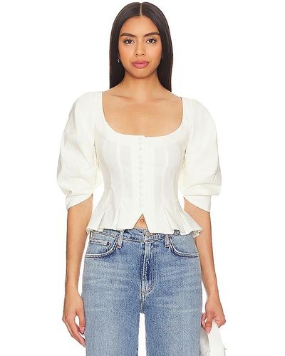 LPA Blusa sarita - Blanco