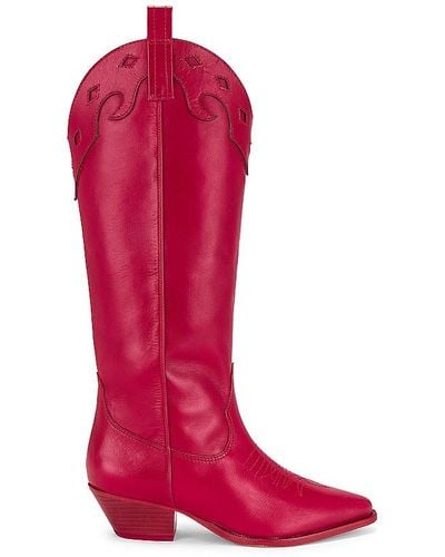 SCHUTZ SHOES X Revolve Cicera Boot - Red