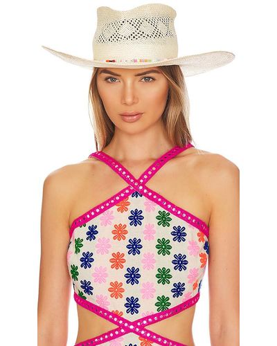Gladys Tamez Millinery Bella Cowboy Hat - Pink