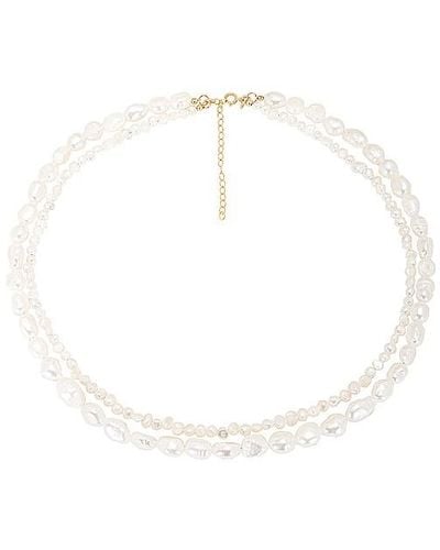 Jordan Road Jewelry COLLIER - Blanc