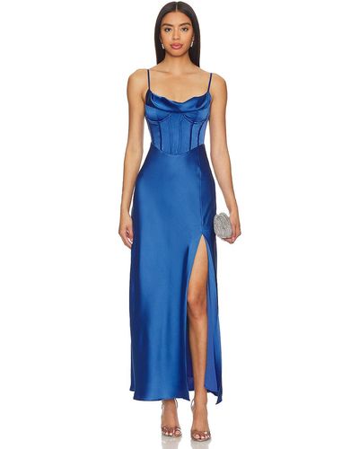 Astr Cannes ドレス - ブルー