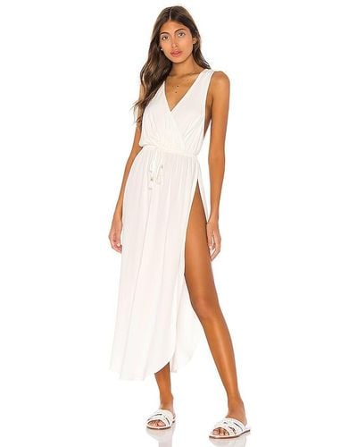 L*Space Kenzie Cover Up Dress - White