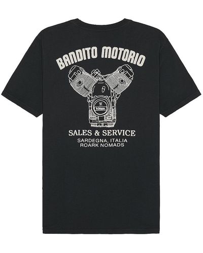 Roark Bandito Motorio Tシャツ - ブラック