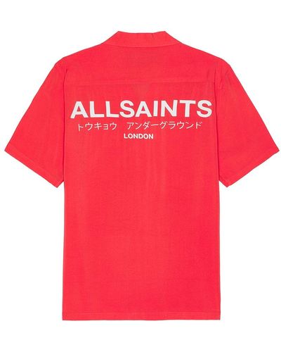 AllSaints シャツ - レッド