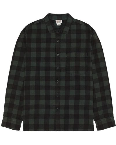 Guess Brushed Flannel - ブラック