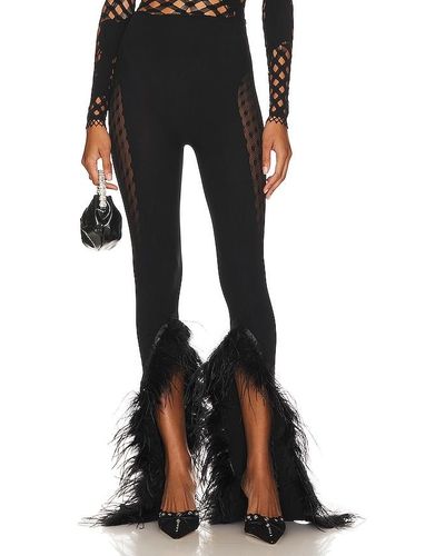 Poster Girl X Revolve Feathered Tulia Trousers - Black