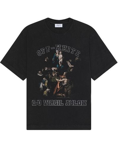 Off-White c/o Virgil Abloh Tシャツ - ブラック