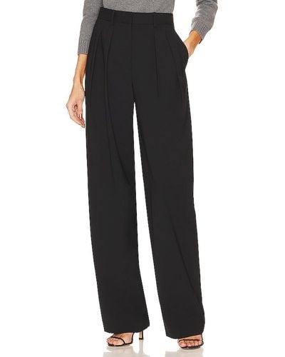 Theory Double Pleat Pant - Black