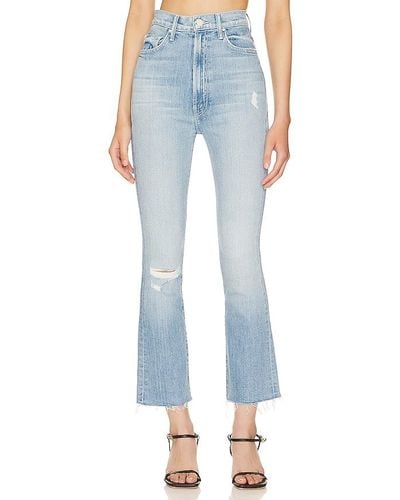 Mother JEANS THE TIPPY TOP INSIDER - Blau