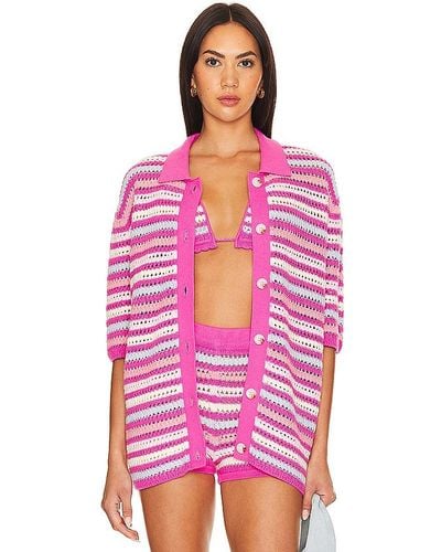 Lovers + Friends Lucia Cardigan - Pink