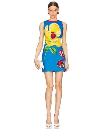 Alice + Olivia Alice + Olivia Alice + olivia minivestido delora - Azul