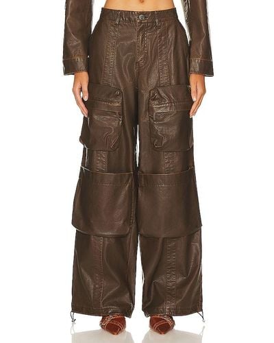 AFRM Collins Cargo Trousers - Brown