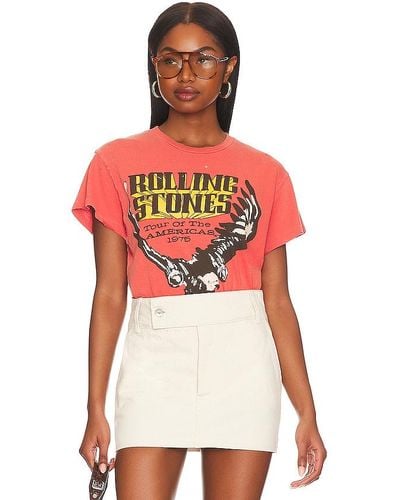 MadeWorn The Rolling Stones Tee - Red
