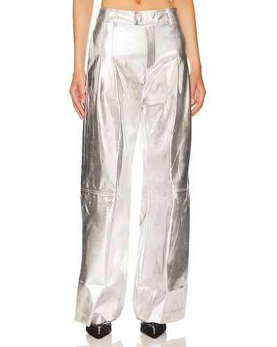 Line & Dot Tinsley Trousers - Metallic