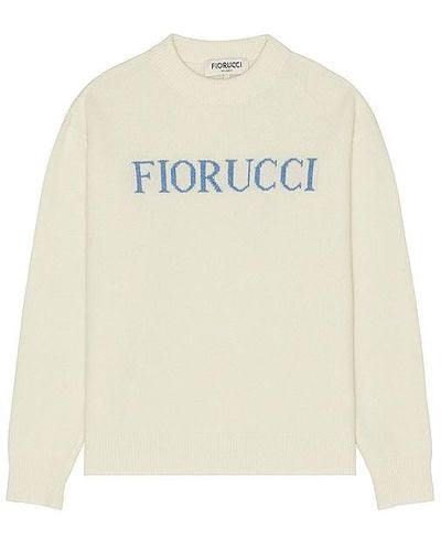 Fiorucci Heritage Logo Sweater - White