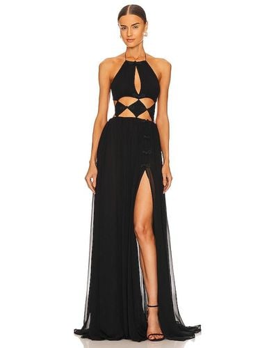 SAU LEE Sydney Dress - Black