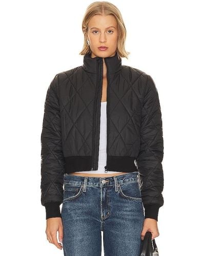 Lovers + Friends Josette Quilted Jacket - Black