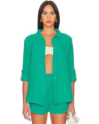 Bobi Button Up - Green