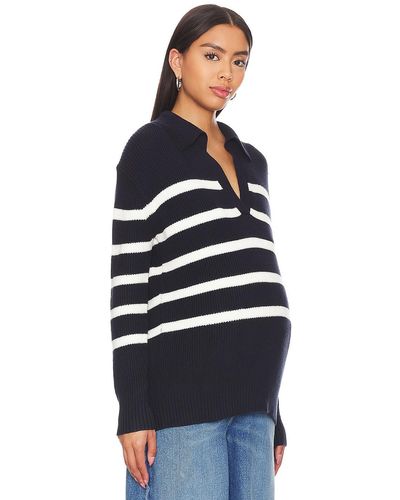 HATCH Hannah Maternity Sweater - ブルー