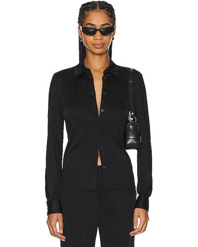 Helmut Lang Blusa fluid - Negro