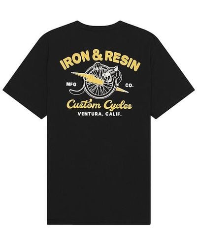 Iron & Resin T-SHIRT - Noir