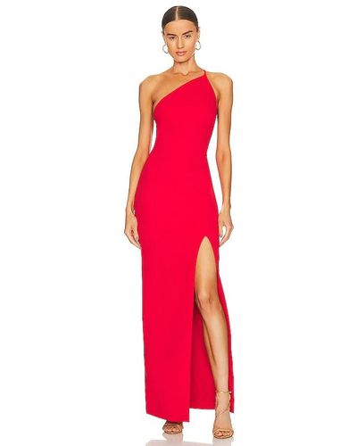 Solace London Petch Maxi Dress - Red