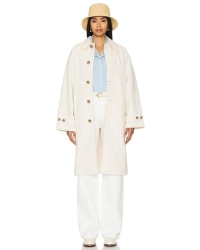 Polo Ralph Lauren Balmacaan Coat - White