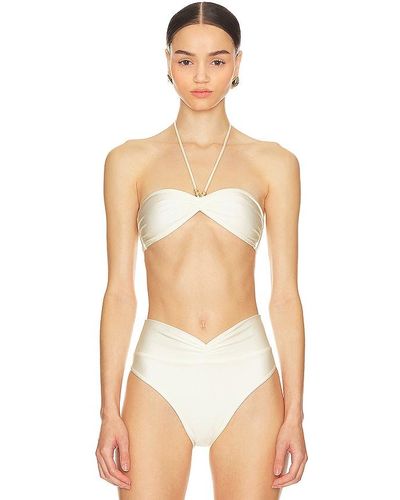 Shani Shemer Ella Bikini Top - White