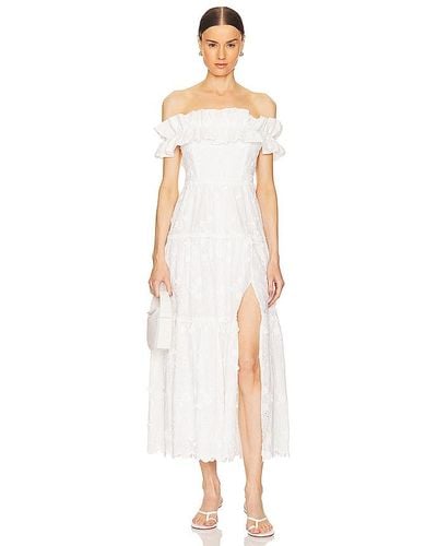 Astr Piccola Dress - White