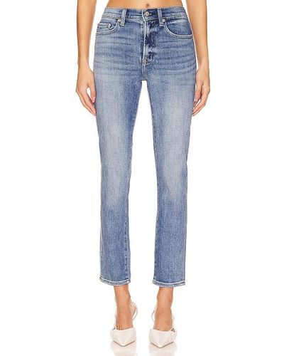 Pistola Madi High Rise Modern Slim - Bleu