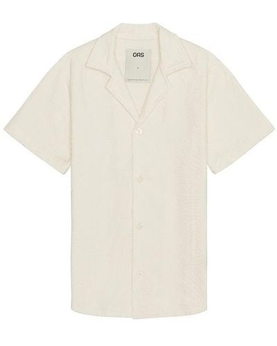 Oas Golconda Cuba Terry Shirt - White