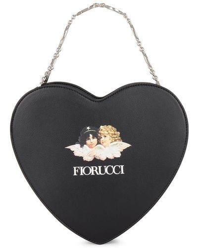 Fiorucci Angels Heart Bag - Black