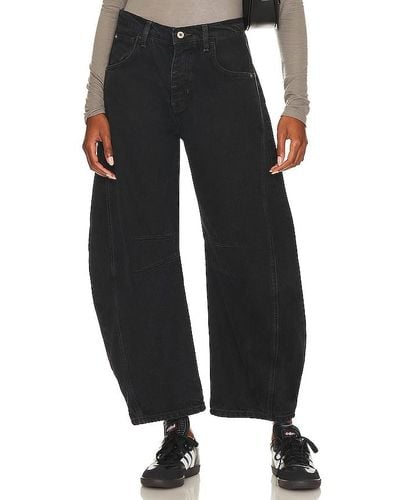 Free People X We The Free Good Luck Mid Rise Jean - Black