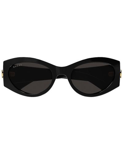 Gucci GG Corner Cat Eye Sunglasses - ブラック