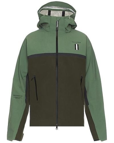 White/space 3l Performance Jacket - Green