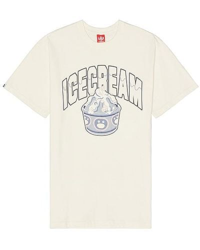 ICECREAM Toppings Short Sleeve Tee - White