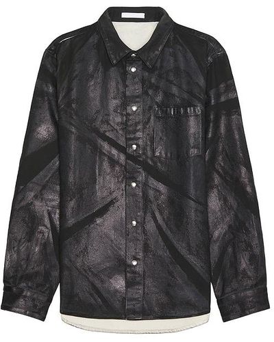 Helmut Lang Shirt Jacket - Black