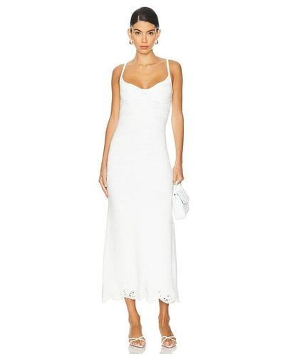 LPA Ameri Maxi Dress - White