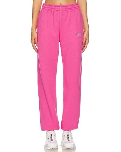 7 DAYS ACTIVE PANTALON SWEAT FITTED - Rose
