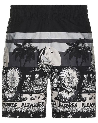 Pleasures Beach Shorts - ブラック