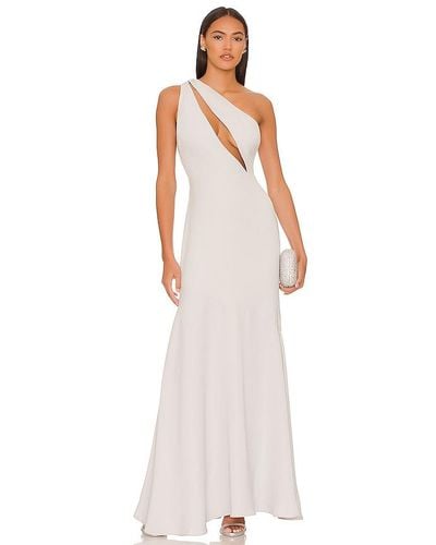 Lovers + Friends The Kyra Gown - White