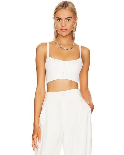Lovers + Friends Troy Top - White