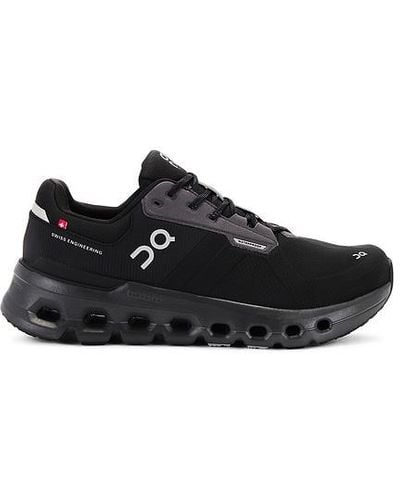 On Shoes Cloudrunner 2 Waterproof Trainer - Black