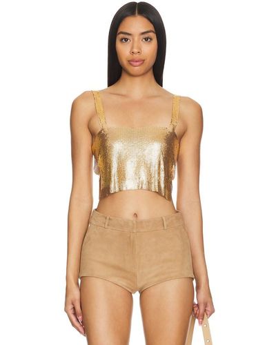 superdown Karla Cut Out Top - Natural