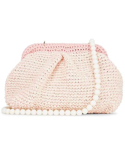 MY BEACHY SIDE Crochet クラッチ - ピンク